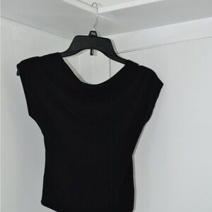 Elegant Black Women's Top